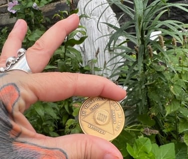 Shannon Falk 35 years Sober