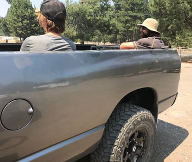 PCT Pacific Crest Trail hikers old Town California