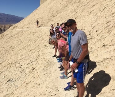 Shannon Falk walking away from the Willitts Family March 16, 2018