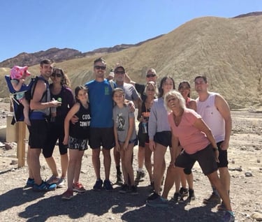 The Willitts Family Death Valley March 16, 2018