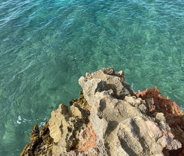 Clear Caribbean Sea at Cabo Rojo