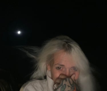 Wild night on Cadillac Summit