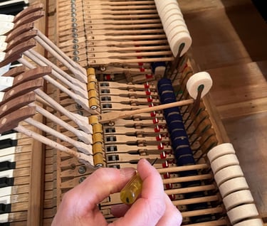 mécanique piano à queue