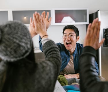 emtrepreneurs cheering