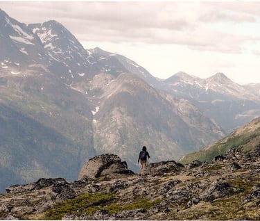 tom simek hiking alaska skagway ak