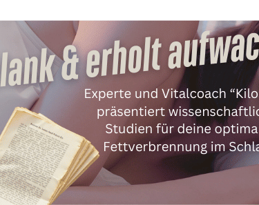 Fettverbrennung im Schlaf - Kilo weg