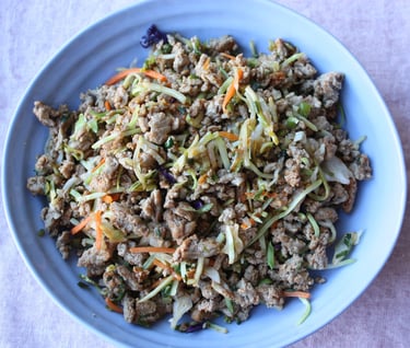 cooked turkey topping for dip