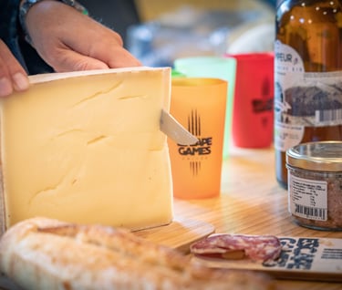 du fromage provenant de la glacière Escapero