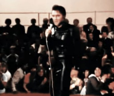 Elvis &Freddie Mercury, Crazy Little Thing Called Love.