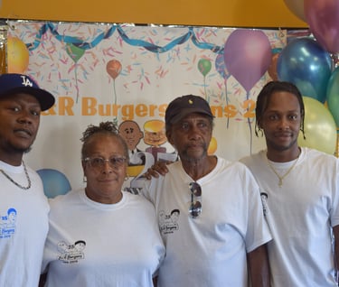 the owners of B&R Burgers