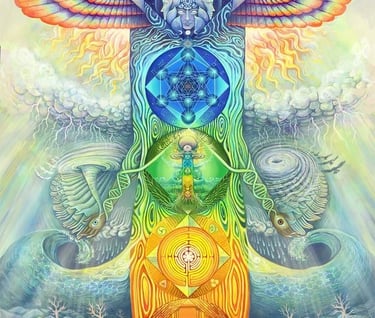 méditation avec la fleur de vie
