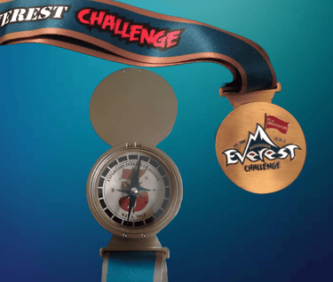 2012 runDisney Expedition Everest 5th Anniversary Challenge 5K Medal