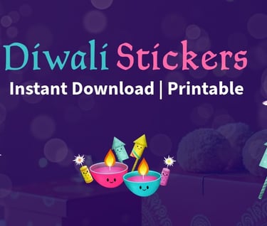 Shop Diwali printables for kids and get instant digital downloads.