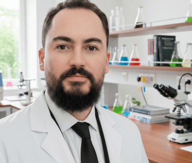 Biomédico Ariéu Azevedo Moraes - Fundador da Pipeta e Pesquisa