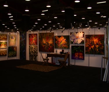 Sandra Forzani exhibiting in Calgary