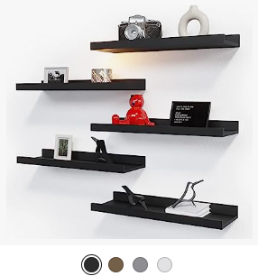 a shelf with a camera and a camera