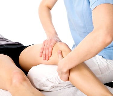 knee pain therapy by doctor