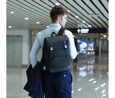 urban-bag.fr sac à dos haut de gamme pas chère sobre noir élégant urbain