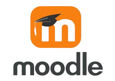 a black and white logo with a graduation cap on it