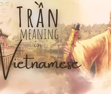 nom de famille Trần en vietnamien