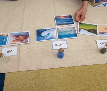 Land, Air, Water sorting is just one of the many Early Childhood Geography activities