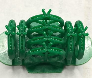 Impresión 3D del lote de Anillo de Compromiso Oro Blanco 14k con Diamantes Laterales