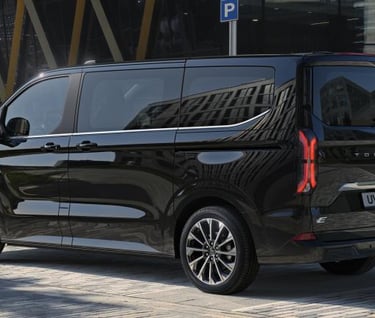 Photo extérieure de notre van VTC