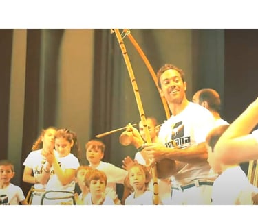 Aritz García Contramestre de capoeira en Pamplona
