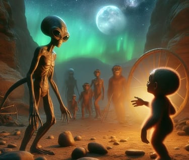 contacto alienigena neandertales