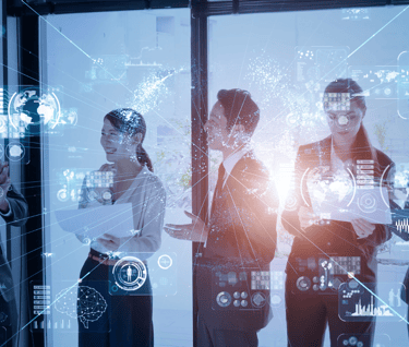 transformación empresarial destacando la inteligencia artificial