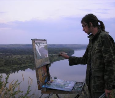 Evgeny Bondarenko on Plein Air 2005