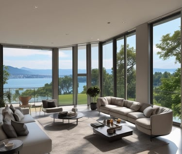 Home search services in Geneva house lake view