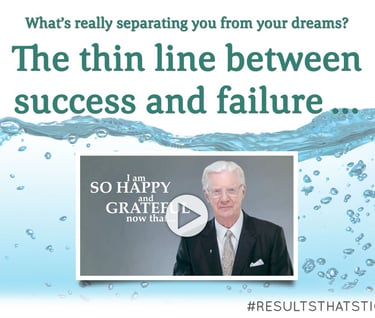 Banner to watch video on reaching success