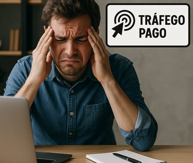 tráfego pago frustrante