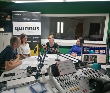 Gostovanje na Radio Quirinusu 2023.