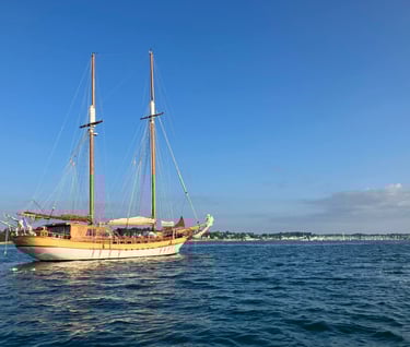 Mouillage en face de La Trinité-sur-Mer