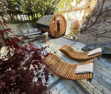 private spa sauna