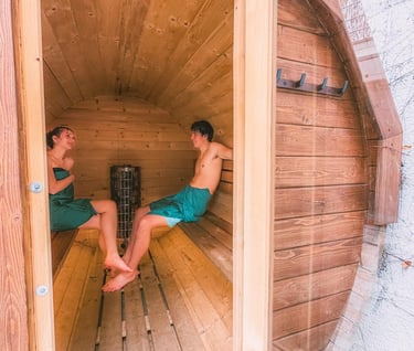 Soukromá sauna pro páry a menší skupiny