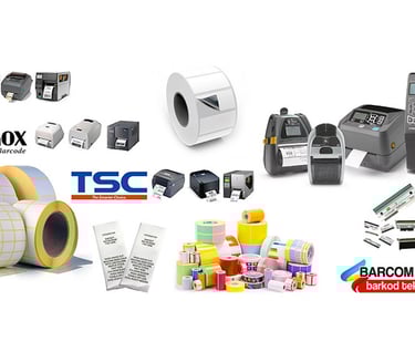 Termal ve Kuşe Barkod Etiket Yazıcı Etiketi