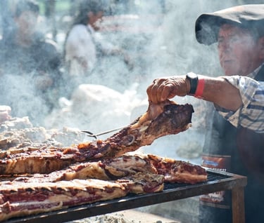 Campeonato asado (gentileza Clarín)