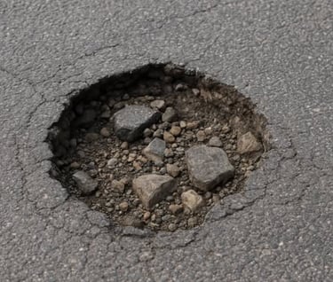 Britain has Potholes