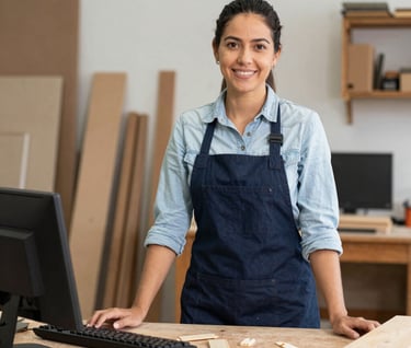 woman wearing black scoop-neck long-sleeved shirt