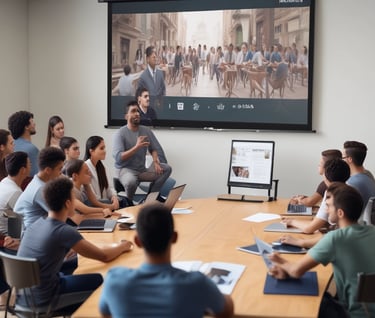 man standing near white wall
