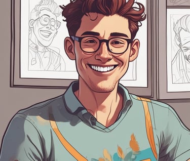 man standing near white wall