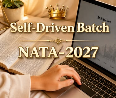NATA drawing preparation classes with expert faculty support