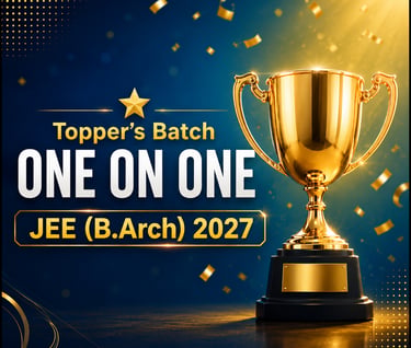 Best JEE B.Arch Preparation Course in India