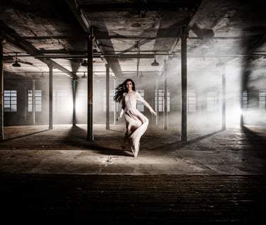 Image taken by Jay Cain in the Main room using the smoke machine hire facility at Atlas Studios.