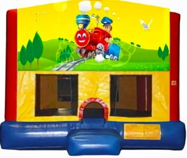 LARGE CHOO-CHOO TRAIN THEMEWALK. Bookings 832-216-8423