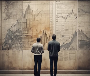 white and black abstract painting