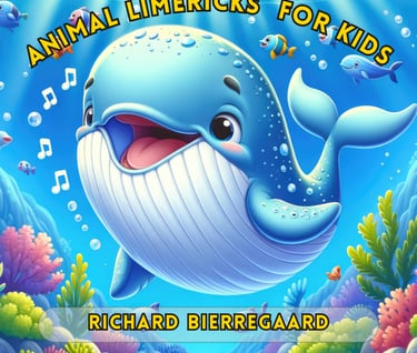 Limerick cover with a smiling whale